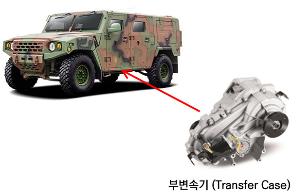 소형전술차량-부변속기